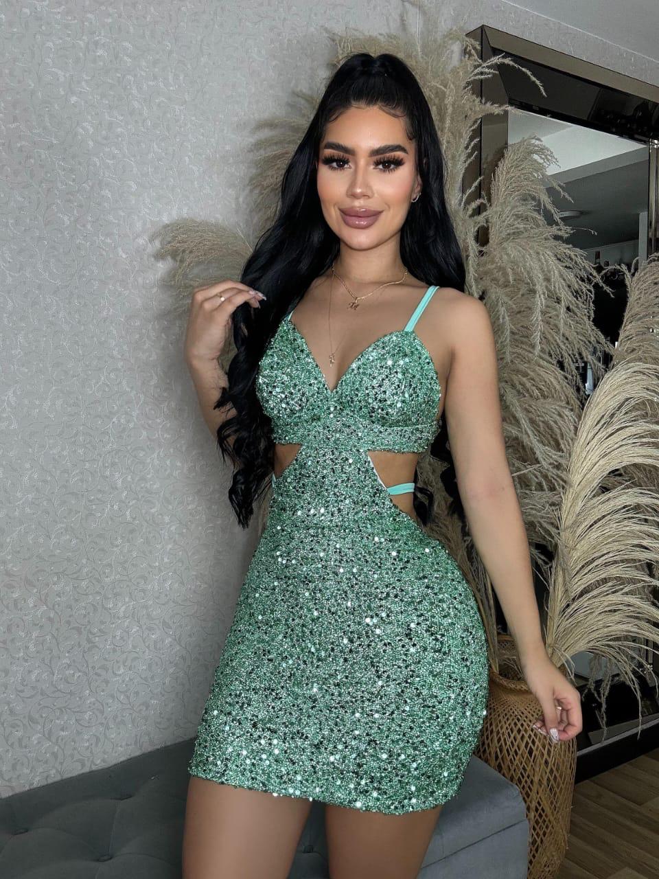 Vestido En Lentejuelas