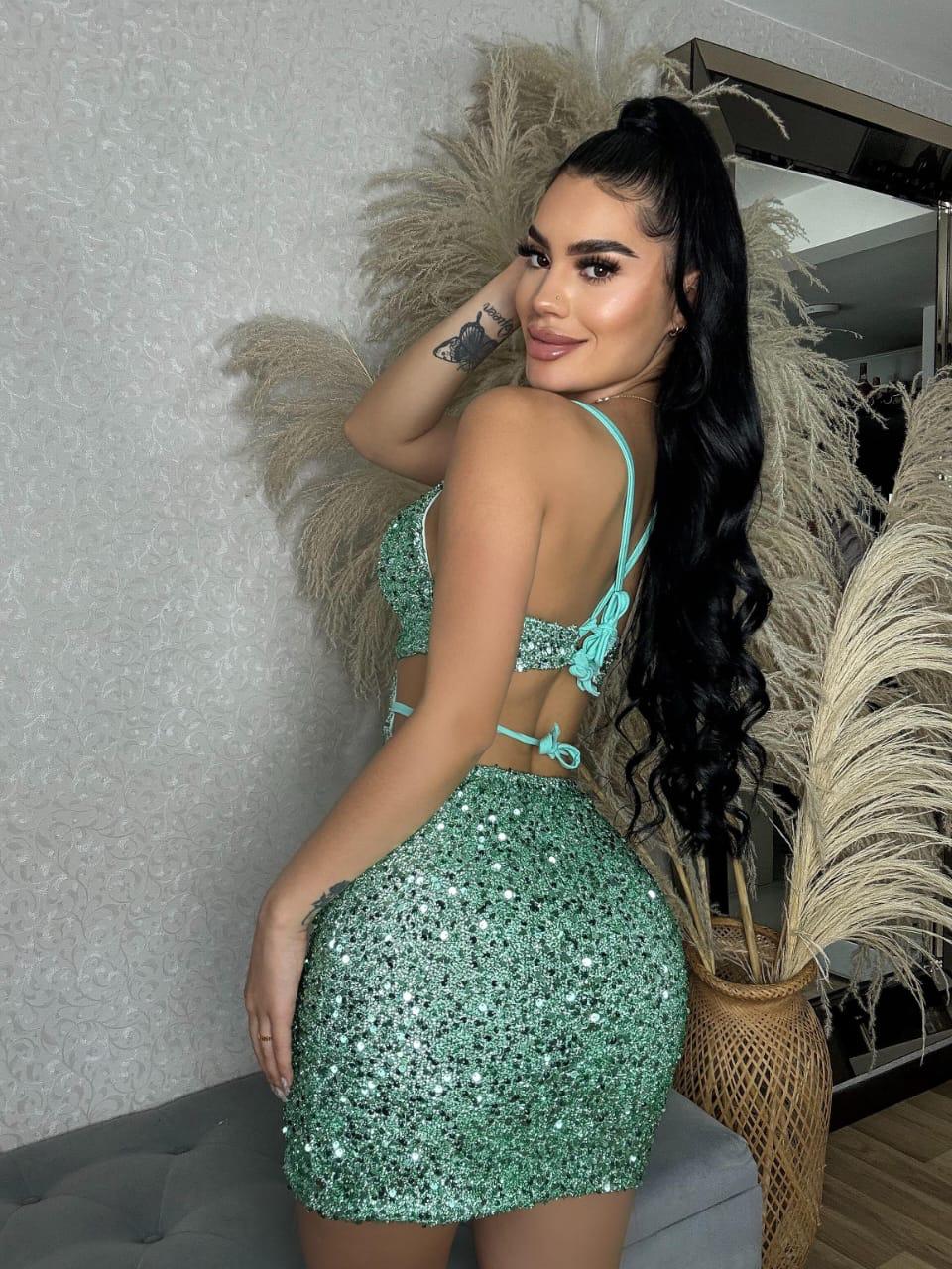 Vestido En Lentejuelas