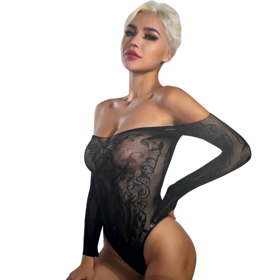 Malla Body Lencería Femenina Ropa Interior Babydoll Enterizo