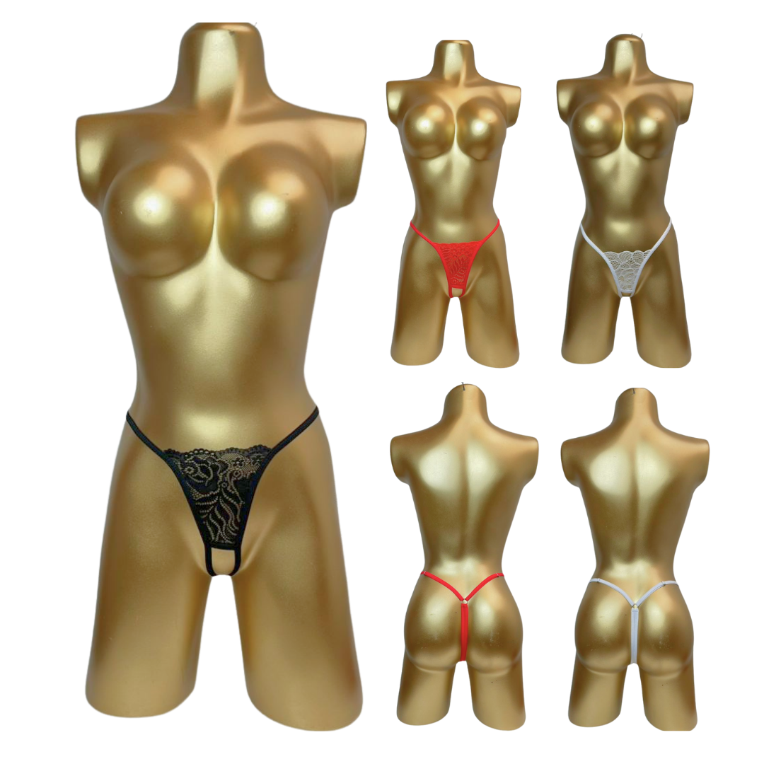 Ropa Interior Femenina Tanga Panty En Encaje