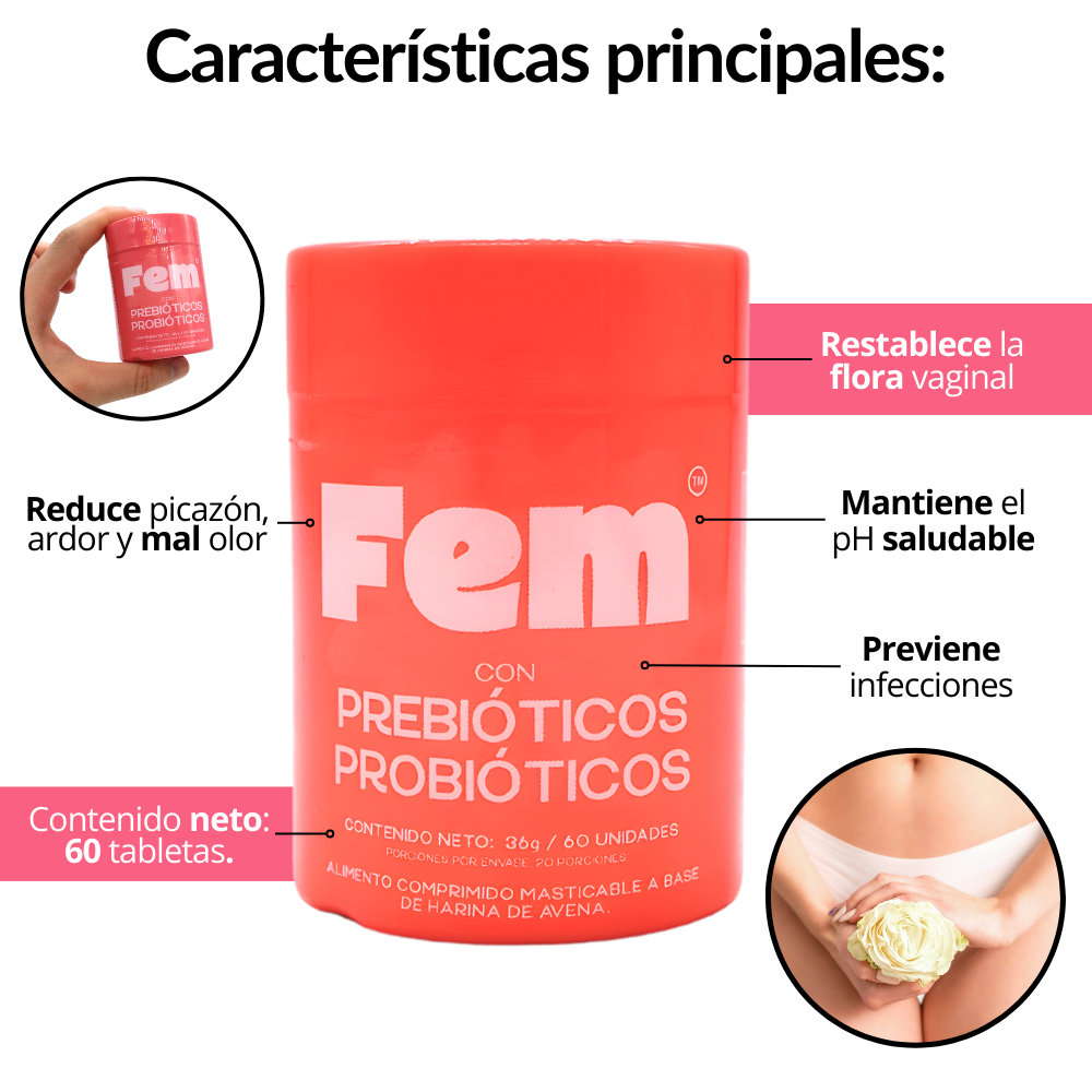 Probioticos Vaginales Fem