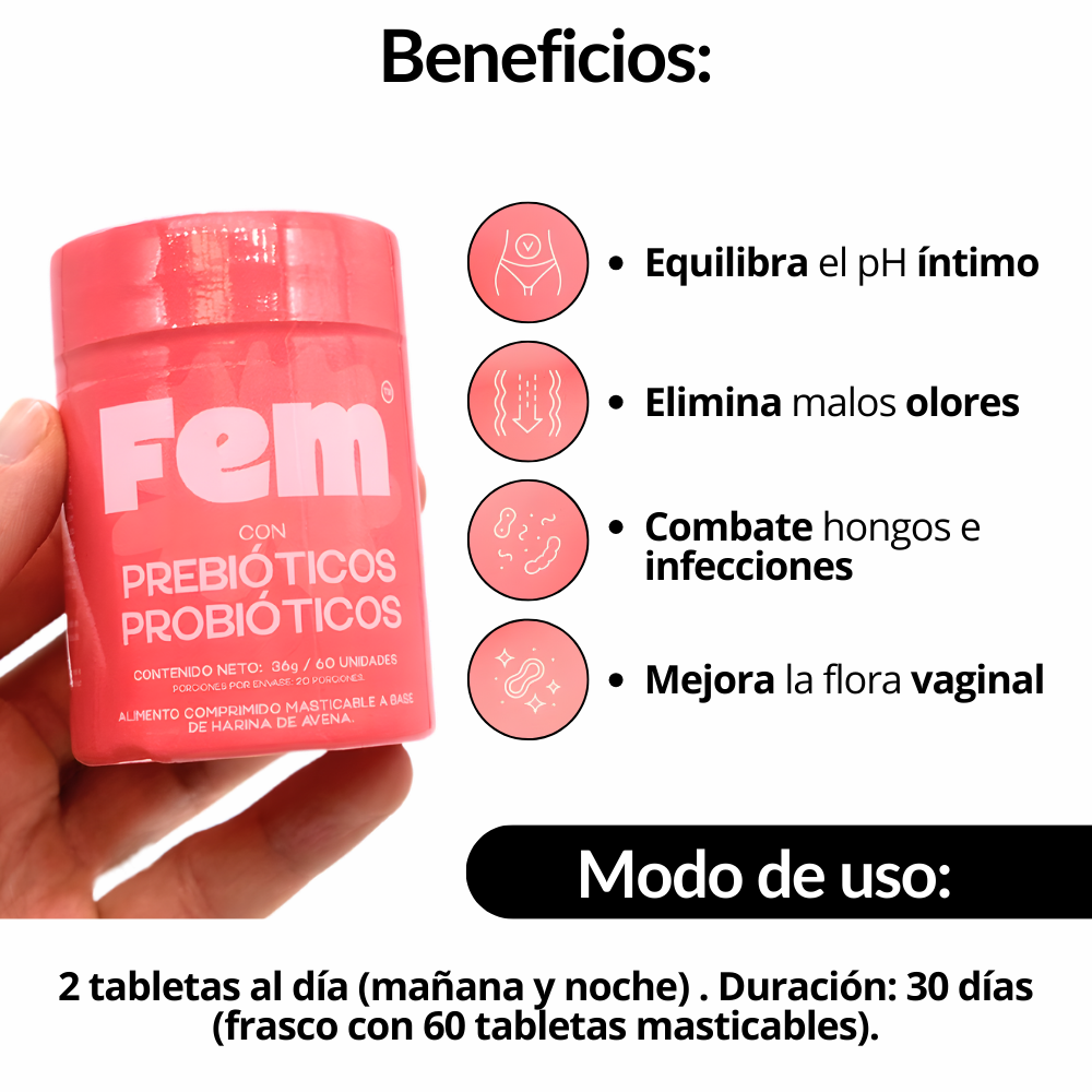 Probioticos Vaginales Fem